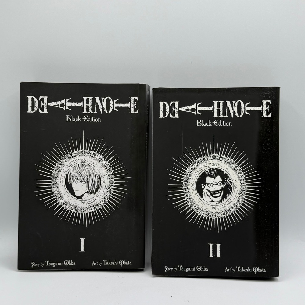 Death Note Black Edition Manga Omnibus Vol 1-2 Set VIZ Media Shonen Jump English